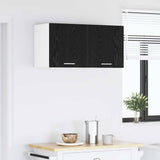 Hanging Cabinet Black Oak 80 x 31 x 40 cm Engineered Wood 884179