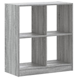 Bookcase Grey Sonoma 68,5x32x75 cm Engineered Wood 852812