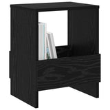 Magazine Rack 2 pcs Black Oak 35 x 30 x 45 cm 890971