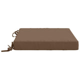 Seat Cushions SOEST 4 pcs 100% Polyester Taupe 50 x 50 x 7 cm 944558