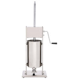 Manual Sausage Stuffer Silver 15 L Stainless Steel 50965