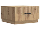 Coffee Table Artisan Oak 49 x 50 x 37 cm Engineered Wood 895434