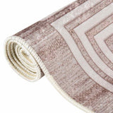 Rug Beige 100% Polyester 120 cm x 180 cm Rug Rectangular 337942