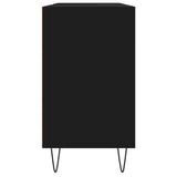 Bathroom Cabinet Black 80x33x60 cm Engineered Wood 831629