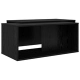 Coffee Table Set 2 pcs Black Oak Engineered Wood 8000261