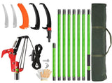 26ft Manual Pole Saw, Lightweight Tree Trimmers Long Handle Pruner Set, Sharp Steel Blade and 29166276