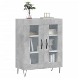 Sideboard Concrete Grey 69.5x34x90 cm Engineered Wood 827784