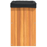 ZNTS Garden Planter 35x35x60 cm Solid Wood Acacia 366503