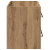 Bathroom Sink Cabinet Artisan Oak 100x38.5x48 cm Engineered Wood 862537