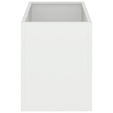 Garden Planter White 50 x 32 x 40 cm Cold-rolled Steel 876351