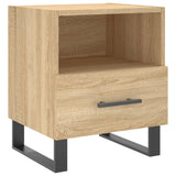 Bedside Cabinet Sonoma Oak 40x35x47.5 cm Engineered Wood 827490