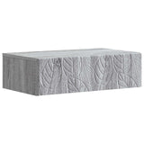 Wall-Mounted Side Table Grey Sonoma 87.5 x 34.5 x 17 cm 898841