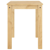 ZNTS Dining Table Panama 117x60x75 cm Solid Wood Pine 4005702