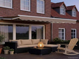 Manual Awning Frame with LEDs Beige and White 3 x 2 m 3420528