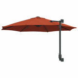 Garden Parasol Manual Terracotta 248 x 248 x 148 cm 42003248