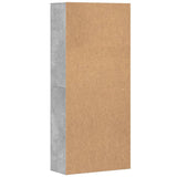 Highboard Concrete Grey 80x35x180 cm Engineered Wood 3276654