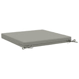 4-Piece Seat Cushions SOEST 4 pcs 100% Polyester Grey 944740