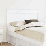 Headboard with Headboard White 135 cm Engineered Wood 887457