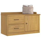 Hallway Bench SANDNES 87x40x50 cm Solid Wood Pine 4010464