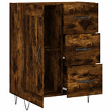 Sideboard Smoked Oak 69.5x34x90 cm Engineered Wood 830257