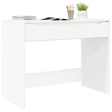 Desk High Gloss White 100 x 50 x 78 cm Engineered Wood 888941