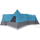 Teepee Tent 8-Person with Roof Blue 720 x 465 x 295 cm 42003997