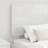 Headboard Gloss White Engineered wood 887917
