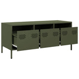 TV Cabinet Olive Green 101.5x39x43.5 cm Cold-rolled Steel 851230