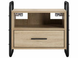 Hanging Bedside Cabinet 2 pcs Sonoma Oak 40 x 30 x 50 cm 8013557