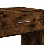 4 Piece Dressing Table Set Smoked Oak Engineered Wood 3276529