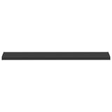 Window Sill Black with Wood Grain 160 x 20 x 4.5 cm PVC 42052318