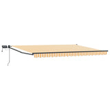 Manual Retractable Awning with LEDs 4 x 3 m 3419457