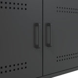 Coffee Table Black 68x50x50.5 cm Steel 843030