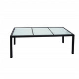 9 Piece Outdoor Dining Set with Cushions Poly Rattan Black 43126