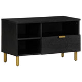 TV Cabinet Black 80x33x46 cm Engineered Wood 4017665