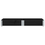 Pallet Collar Black 150x100 cm Solid Wood Pine 4010302