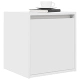 Wall-Mounted Bedside Cabinets 2 pcs White 38x34x40 cm 861230