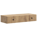 Wall-Mounted Side Table Artisan Oak 87.5 x 34.5 x 17 cm 898164