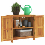 Garden Cabinet 75x35x70 cm Solid Wood Acacia 363452