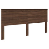 Bed Frame with Drawer Brown Oak 200 x 200 cm Engineer Wood 3411088