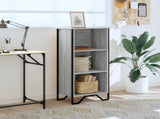 Bookcase Grey Sonoma 50x31x106 cm Engineered Wood 848607