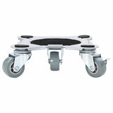 Furniture Rollers 4 pcs with Lifter 15.5x15.5x5.5 cm Steel 1000 kg 42002559