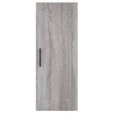 Highboard Grey Sonoma 34.5x34x180 cm Engineered Wood 3198879