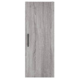Wall Mounted Cabinet Grey Sonoma 34.5x34x90 cm 828882