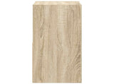 Bedside Table with Drawer 2 pcs Sonoma Oak 35 x 32 x 68.5 cm 8000633