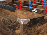 Foosball Table Smoked Oak 125 x 60.5 x 80 cm Engineered Wood 858888