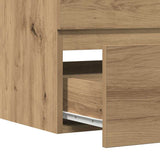 Bathroom Hanging Cabinet Artisian Oak 80x38.5x45 cm Engineered Wood 856247