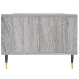 Coffee Table Grey Sonoma 90x50x36.5 cm Engineered Wood 830586