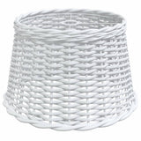 Ceiling Lamp Shade White 45x28 cm Wicker 364370