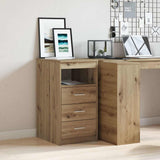 Drawer Cabinet Artisan Oak 40x50x76 cm Engineered Wood 856005